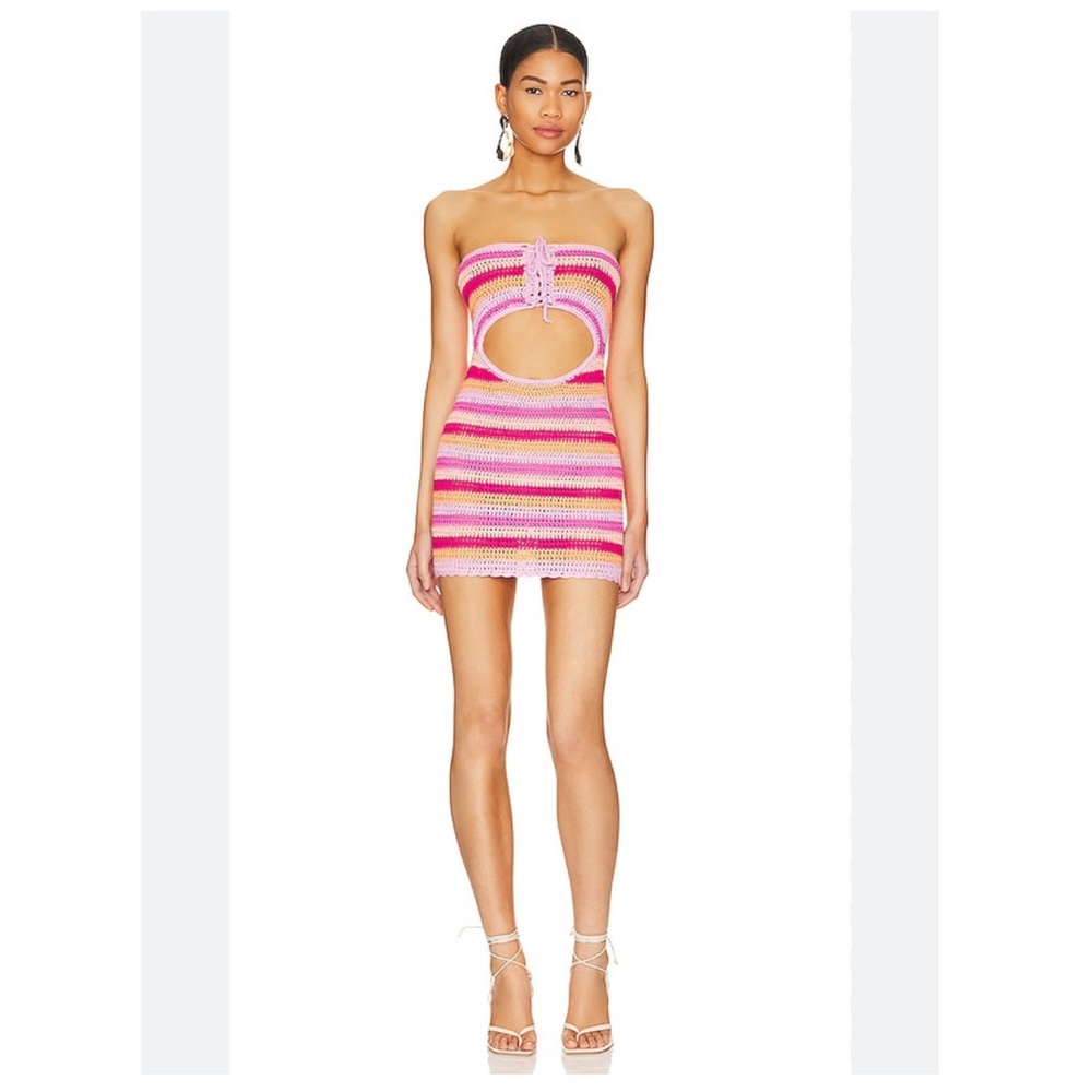 Alexia Mini Dress Lovers And Friends Pink Xs